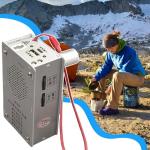 Portable Hand Crank Generator with Flashlight & Radio