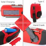Solar Hand Crank Emergency Weather Radio & Charger