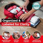 346-Piece First Aid Kit with Survival Bag