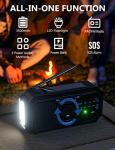 Portable Emergency Weather Radio with SOS Alarm