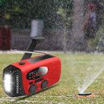Solar Hand Crank Emergency Weather Radio & Charger