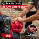 346-Piece First Aid Kit with Survival Bag