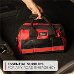 Thrive 104-Piece Car Emergency Kit in Red Bag