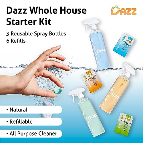 Eco-Friendly Dazz Starter Kit with Reusable Sprays