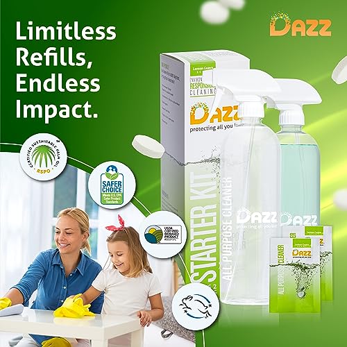Eco-Friendly Dazz Starter Kit with Reusable Sprays