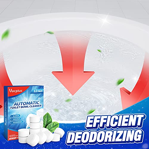 Eco-Friendly Toilet Bowl Cleaner Tablets - 12 PACK