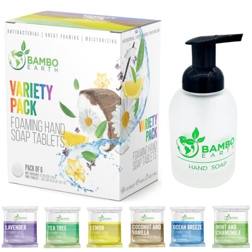 Eco-Friendly Foaming Hand Soap Tablets
