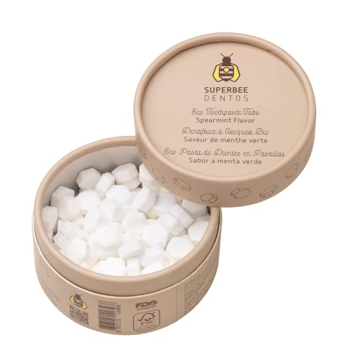 Eco-Friendly Chewable Toothpaste Tablets - Spearmint