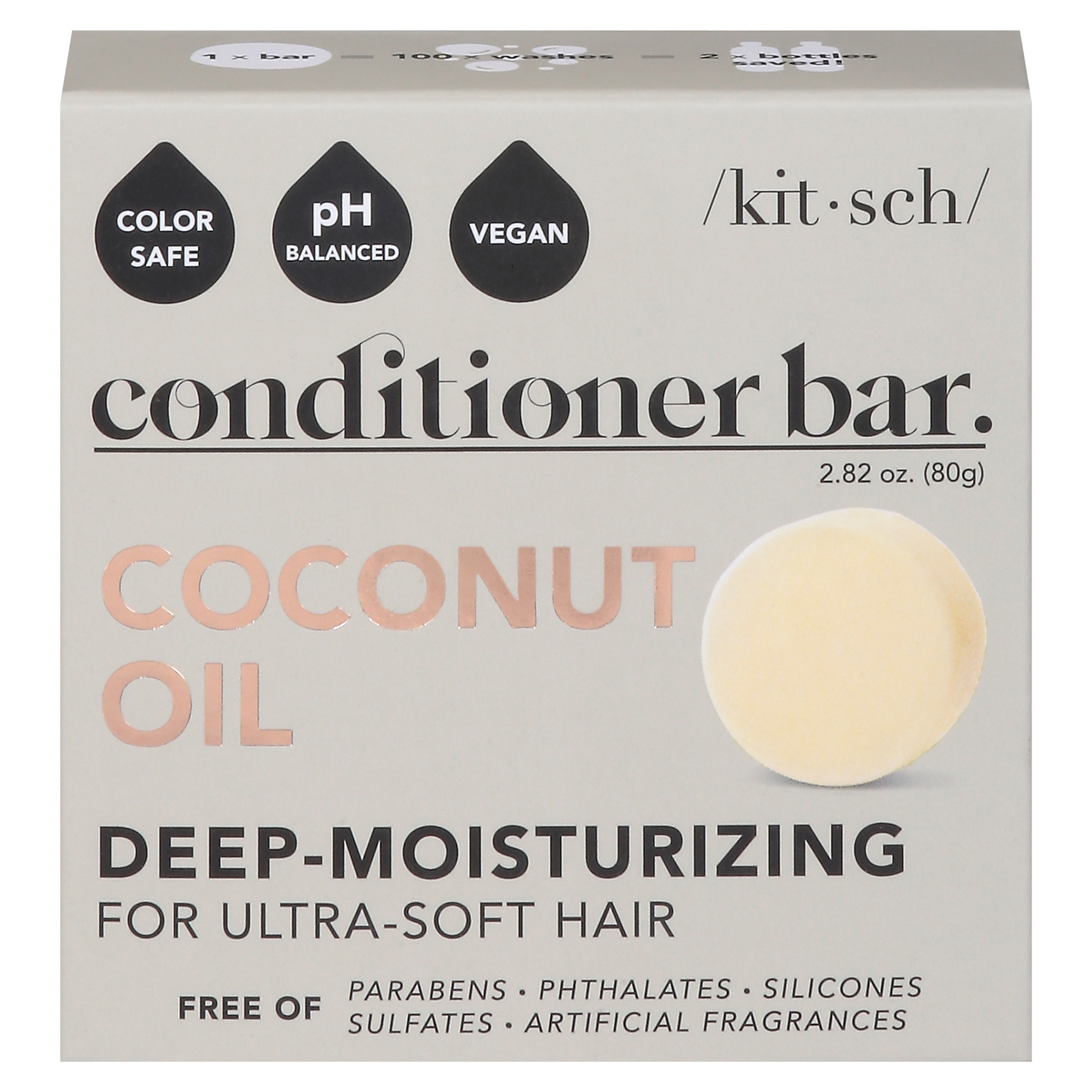 Coconut & Shea Moisturizing Conditioner Bar - Eco-Friendly