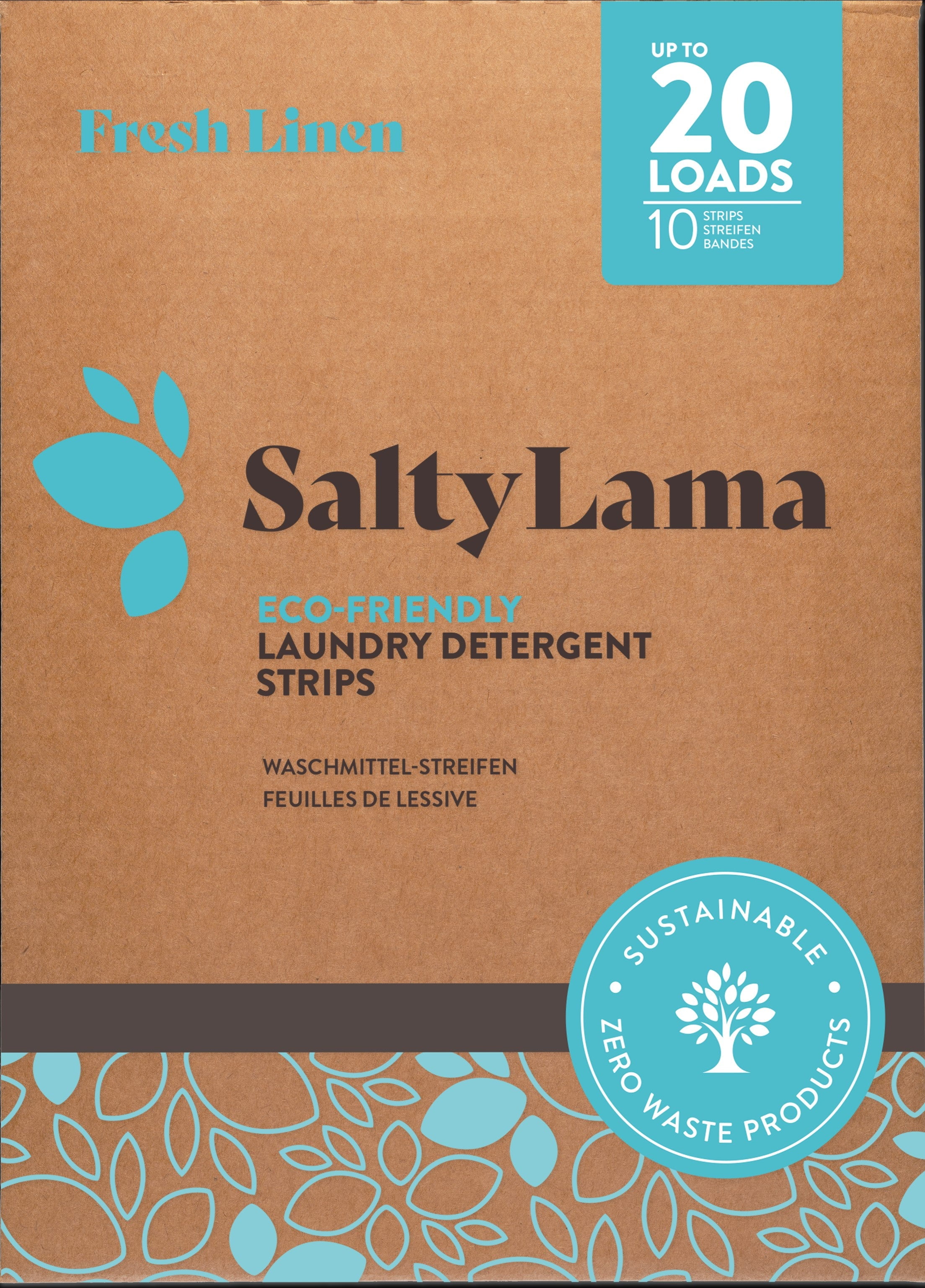 Fresh Linen Eco-Friendly Laundry Sheets - 20 Loads";