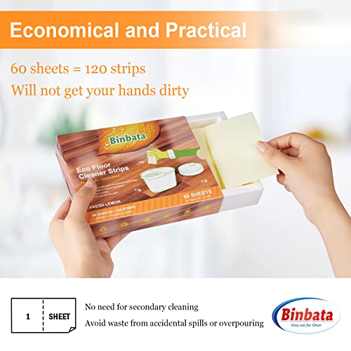 Eco-Friendly Floor Cleaning Sheets - 60 sheets