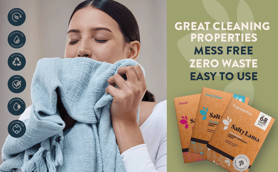 Fresh Linen Eco-Friendly Laundry Sheets - 20 Loads";