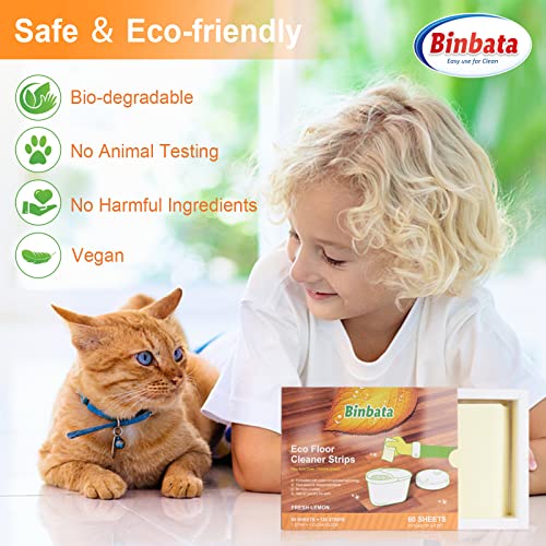 Eco-Friendly Floor Cleaning Sheets - 60 sheets