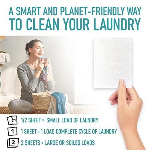 Eco-Friendly Laundry Detergent Sheets (200 Loads)