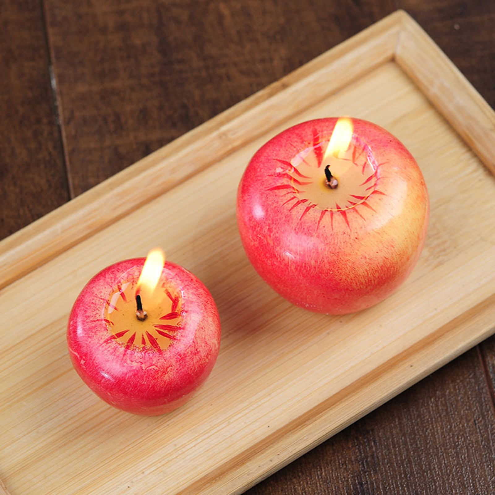 Auspicious Eco-Friendly Fruit Candle for Air Purification
