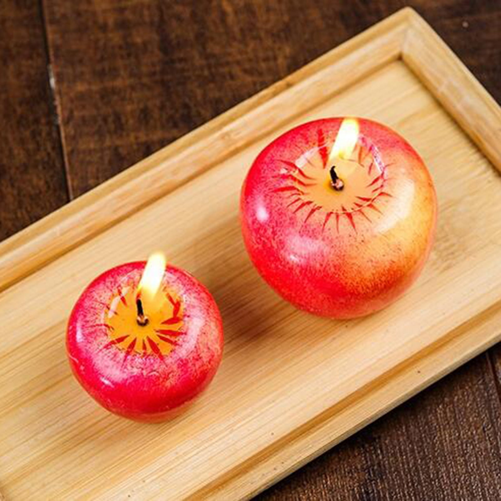 Auspicious Eco-Friendly Fruit Candle for Air Purification