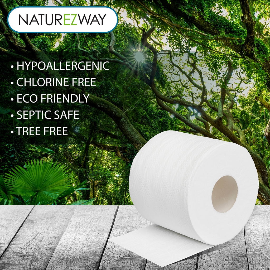 Eco-friendly Bamboo Toilet Paper (24 Rolls)