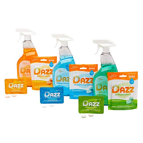 Eco-Friendly Dazz Starter Kit with Reusable Sprays