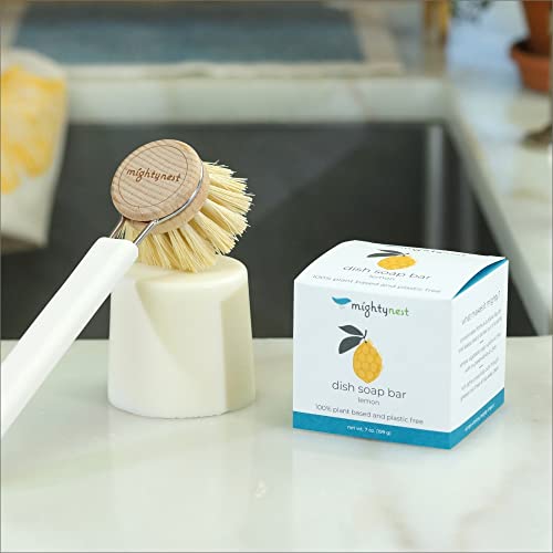 Eco-Friendly Lemon Dish Soap Bundle with Tray