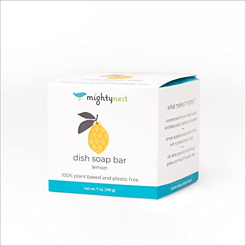 Eco-Friendly Lemon Dish Soap Bundle with Tray