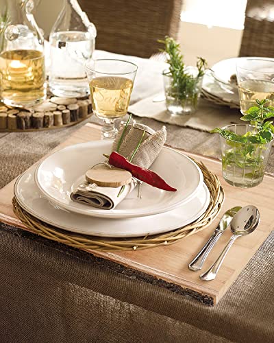 13-Inch Wood Slices with Bark for DIY Projects