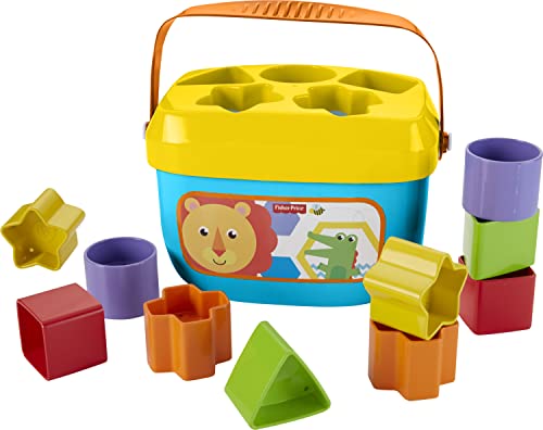 Fisher-Price Baby Building Blocks Toy for Infants