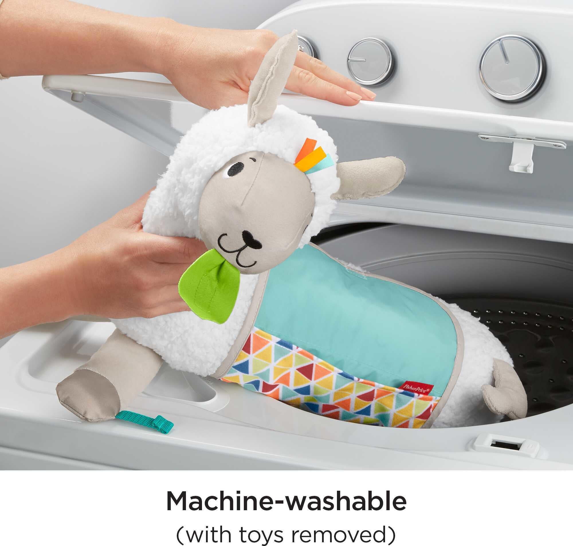 Fisher-Price Plush Tummy Time Llama Wedge