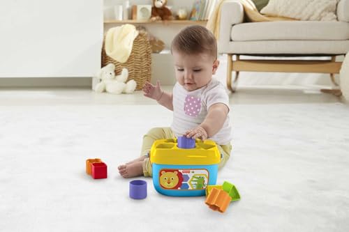 Fisher-Price Baby Building Blocks Toy for Infants