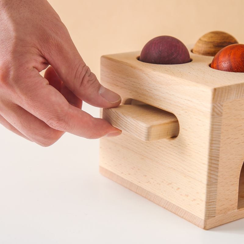 Montessori Wooden Shape Stacking Puzzle Toy for Toddlers