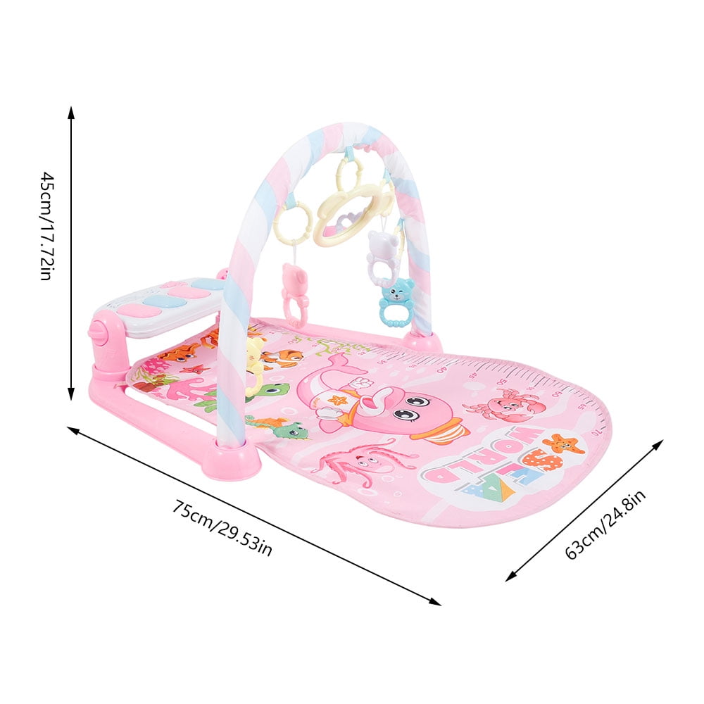 3-in-1 Baby Play Mat with Music Gym