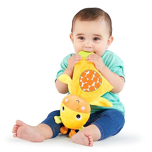 Bright Starts Giraffe Plush Teether Toy for Babies