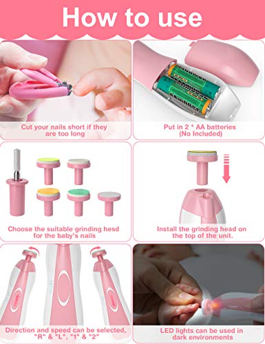 OTTOLIVES 24-in-1 Baby Care & Grooming Kit