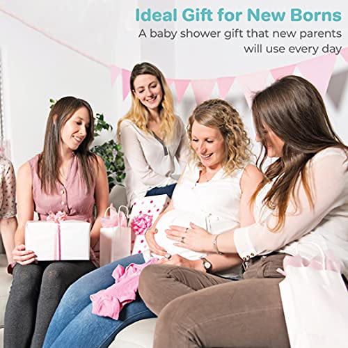 Spasilk 23-Piece Baby Bath Towel Set, Grey