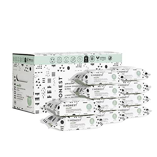 Honest Company Baby Wipes, Plant-Based, 720 Count