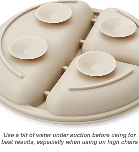 PandaEar Silicone Baby Feeding Set: Plates and Utensils