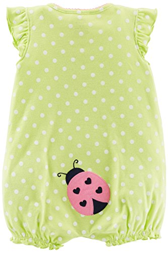Carter's Baby Girls' 3-Pack Rompers, 3-6 Months
