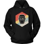Retro Welding Helmet Graphic Tee and Hoodie