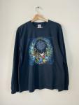 90's Vintage Galaxy Wizard Nature Art Sweatshirt