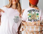 Shamrock and Roll Retro T-Shirt and Hoodie