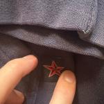 Vintage Y2K Graphic Hoodie in Navy and Blue