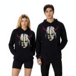 Unisex Black Demon Girl Horns Graphic Tee