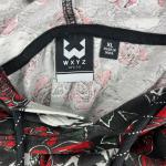 Skull and Roses Punk Rock Short Sleeve Hoodie