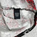 Skull and Roses Punk Rock Short Sleeve Hoodie