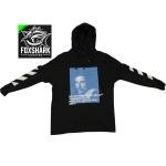 Off-White Bernini Layered Black Tee Hoodie