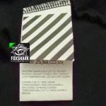 Off-White Bernini Layered Black Tee Hoodie