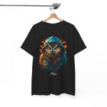 Owl Hoodie Street Art Graphic T-Shirt