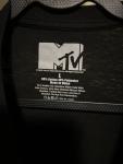 MTV Men's Long Sleeve Tee with Logo