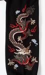Dragon Embroidered Heavyweight Graphic Hoodie for Men