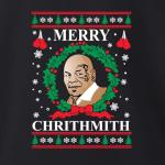 Wild Bobby Merry Christmas Ugly Sweater Black Tee