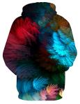 Colorful 3D Print Hooded Sweatshirt for Everyone